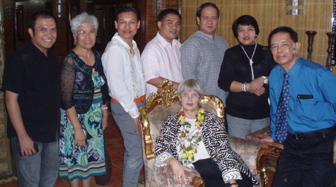 Daina and sponsors
